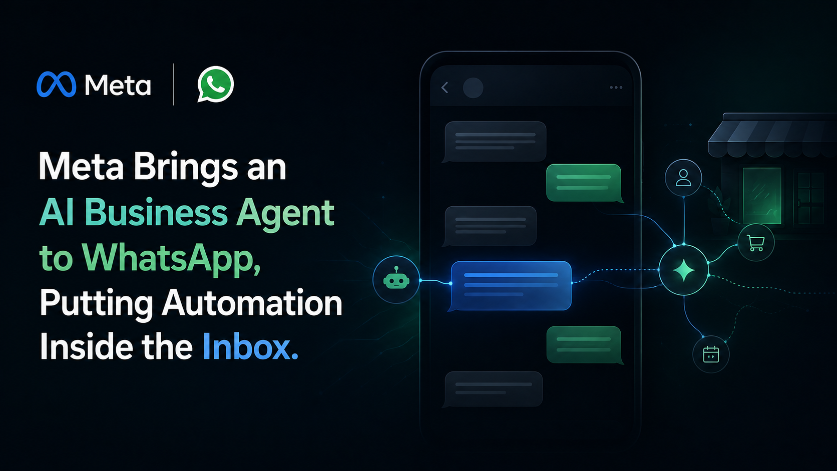 Meta Brings an AI Business Agent to WhatsApp, Putting Automation Inside the Inbox