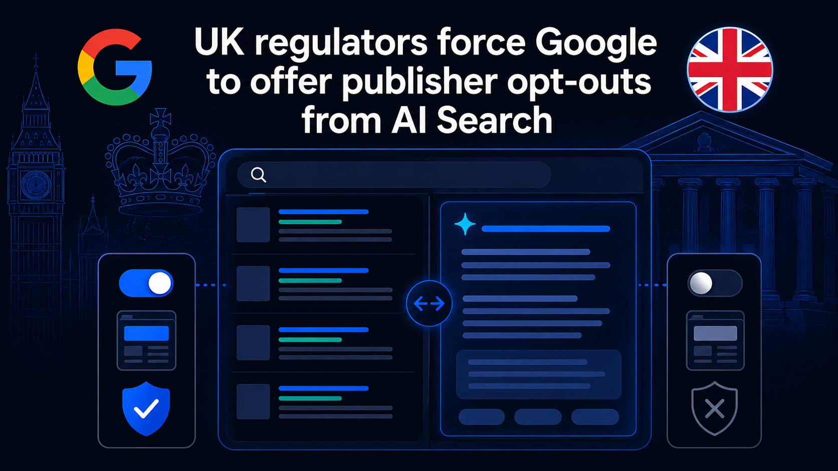 UK regulators force Google to offer publisher opt-outs from AI Search