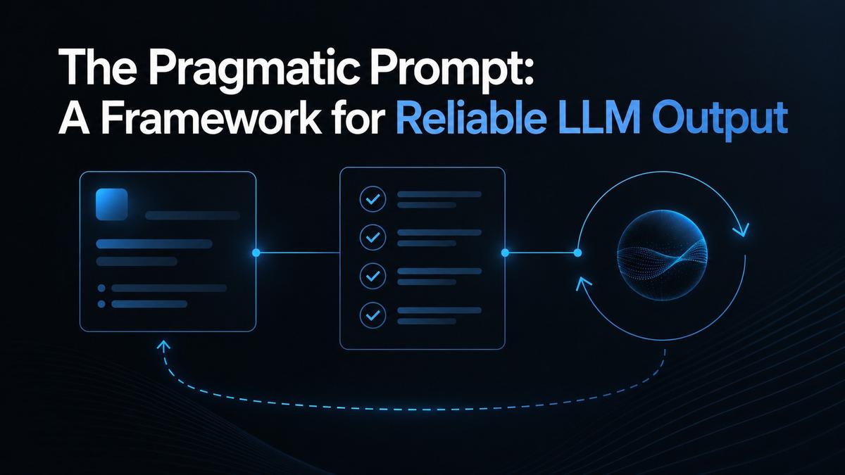 The Pragmatic Prompt: A Framework for Reliable LLM Output