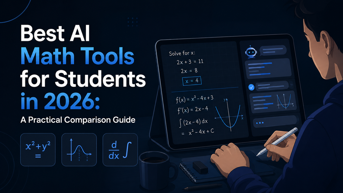 Best AI Math Tools for Students in 2026: A Pr… | Nexframe AI