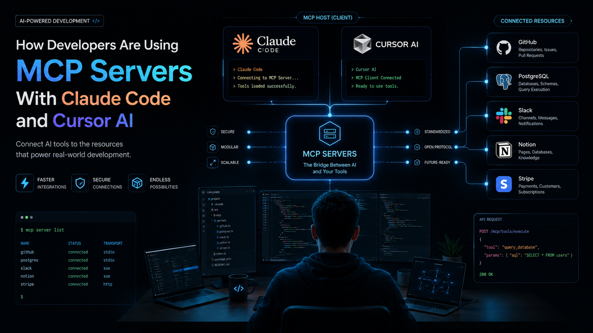 How Developers Are Using MCP Servers With Claude Code and Cursor AI