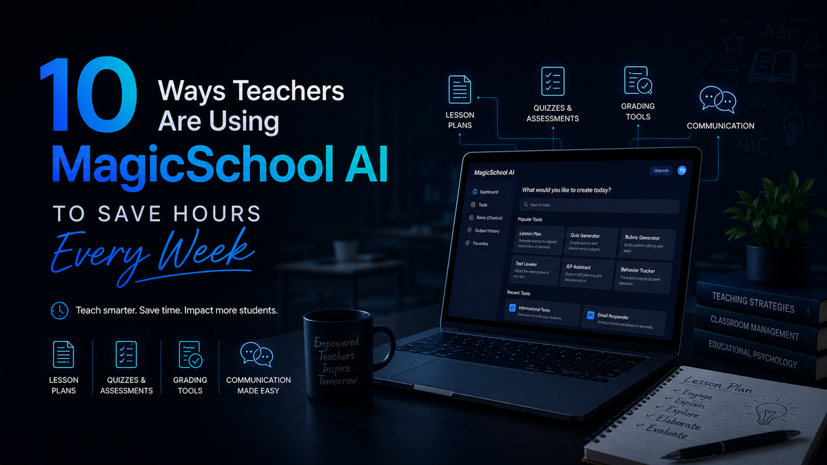 10 Ways Teachers Are Using MagicSchool AI to Save Hours Every Week