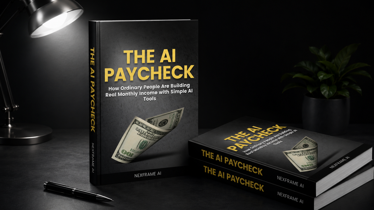 THE AI PAYCHECK: How Ordinary People Are Building Real Monthly Income with Simple AI Tools