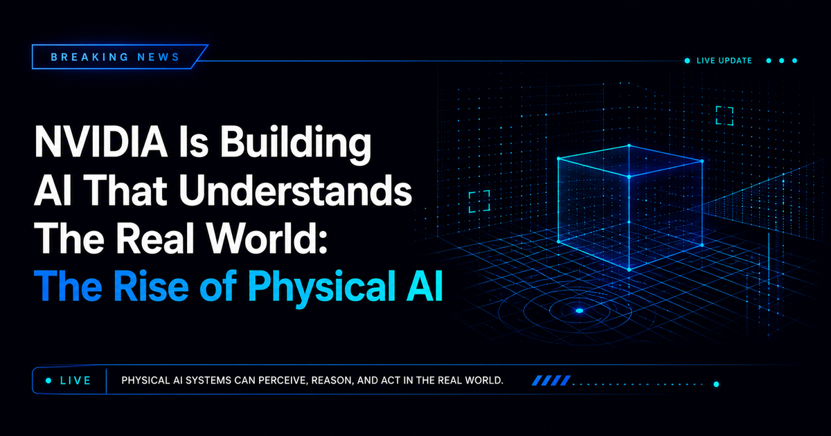 NVIDIA Is Building AI That Understands The Real World: The Rise of Physical AI