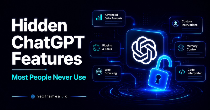  Hidden ChatGPT Features Most People Never Use